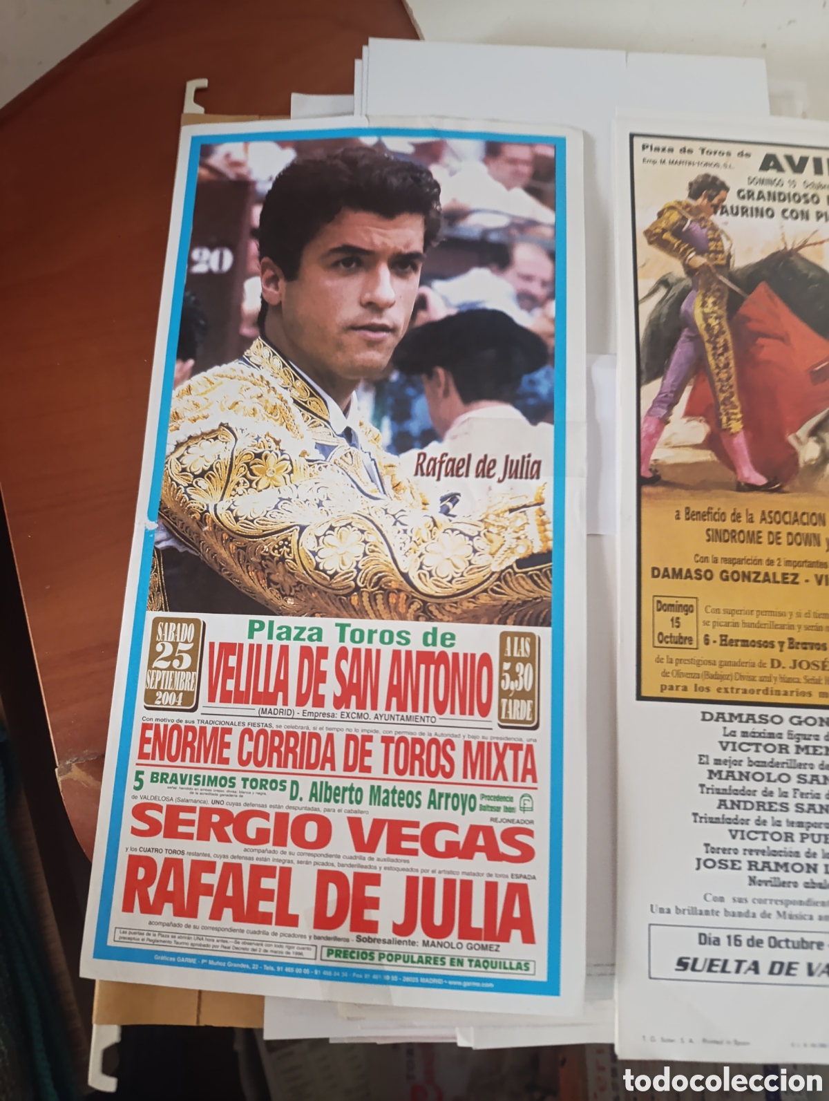 Tauromaquia: 3 carteles peque&ntilde;os toros - Foto 2