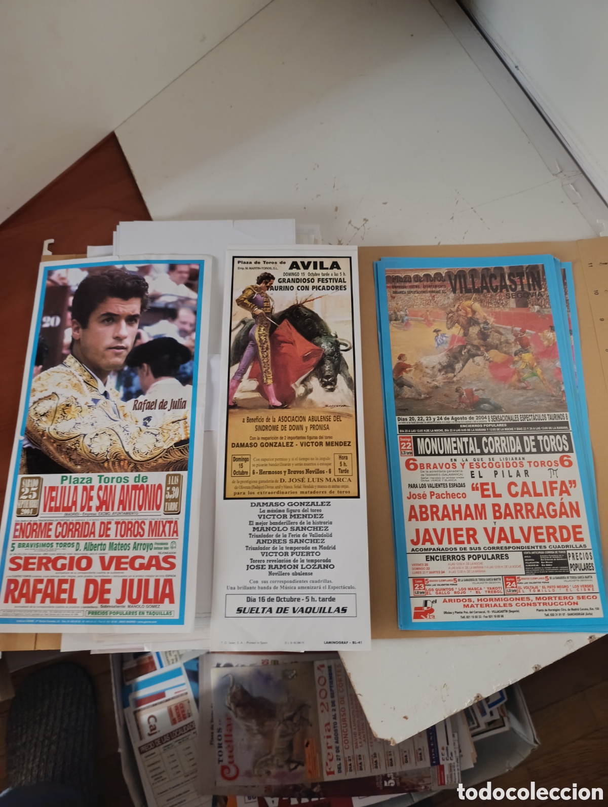 Tauromaquia: 3 carteles peque&ntilde;os toros - Foto 1