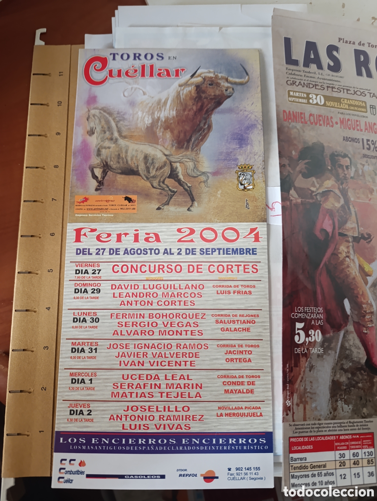 Tauromaquia: 3 carteles peque&ntilde;os toros - Foto 2