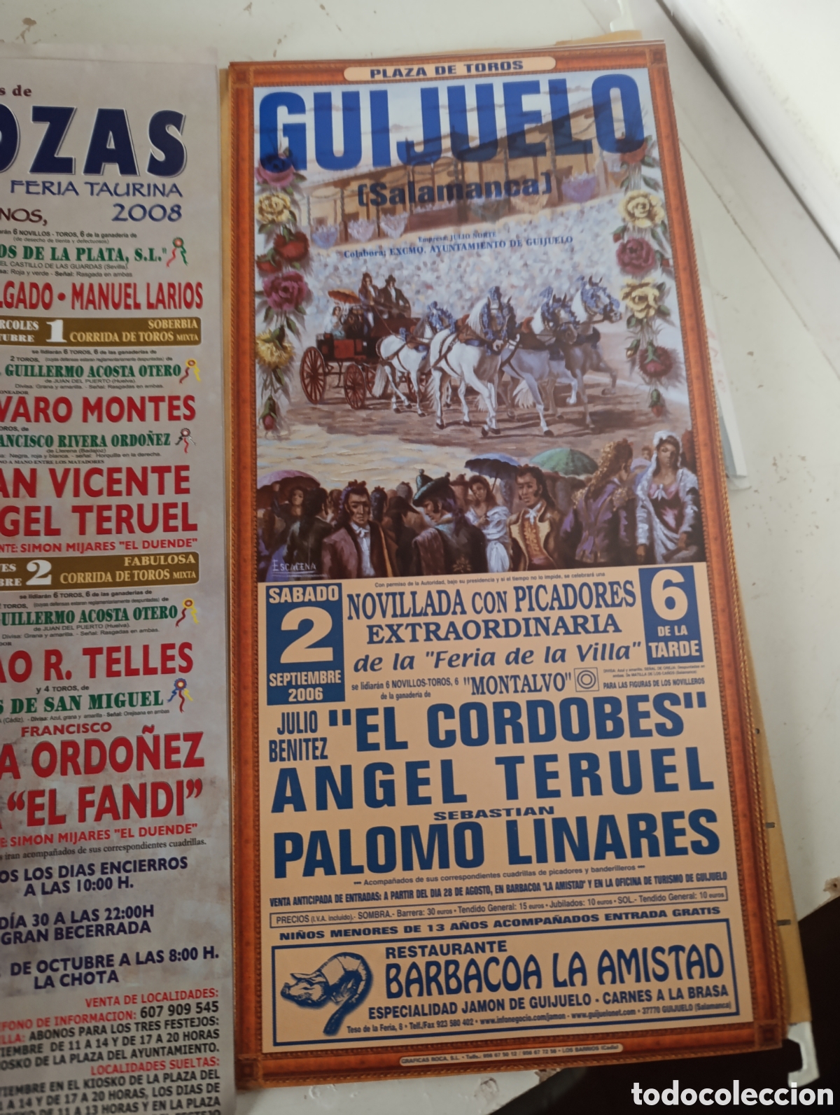 Tauromaquia: 3 carteles peque&ntilde;os toros - Foto 4