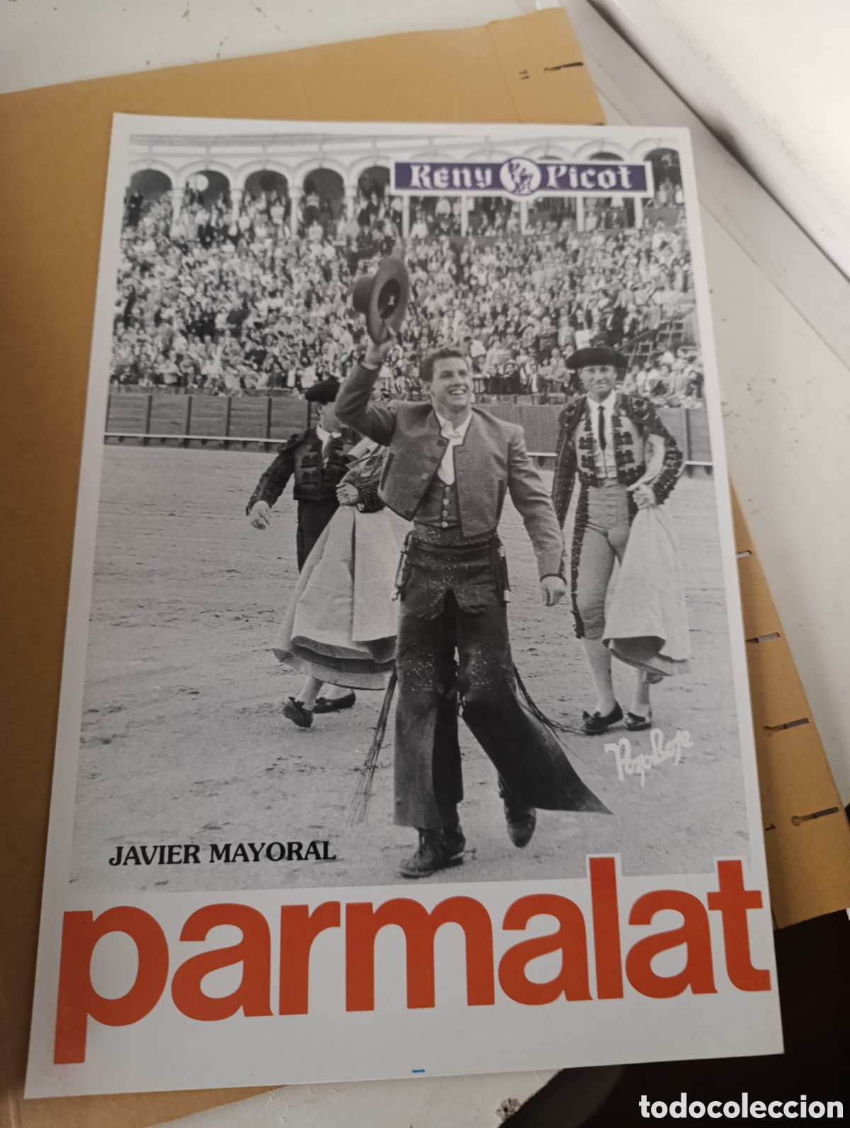 Tauromaquia: cartel publicitario del rejoneador espa&ntilde;ol Javier Mayoral Figueroa.