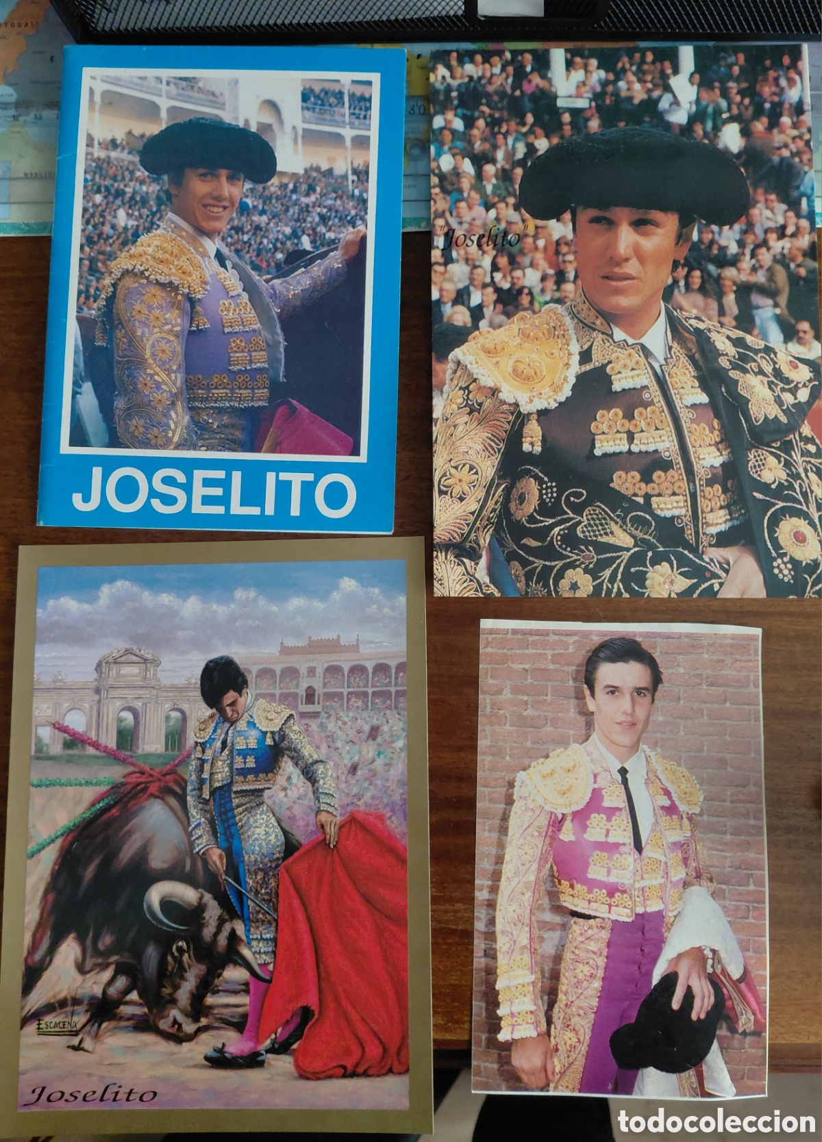 Tauromaquia: Lote 4 fotograf&iacute;as Jos&eacute; Miguel Arroyo &rdquo;Joselito &rdquo;