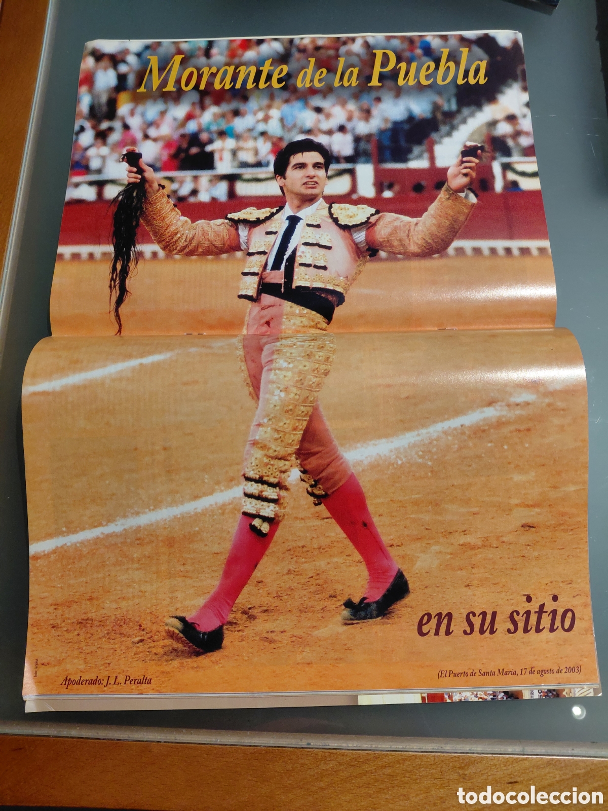 Bullfighting: Gran p&oacute;ster Morante de la Puebla 6 Toros 6