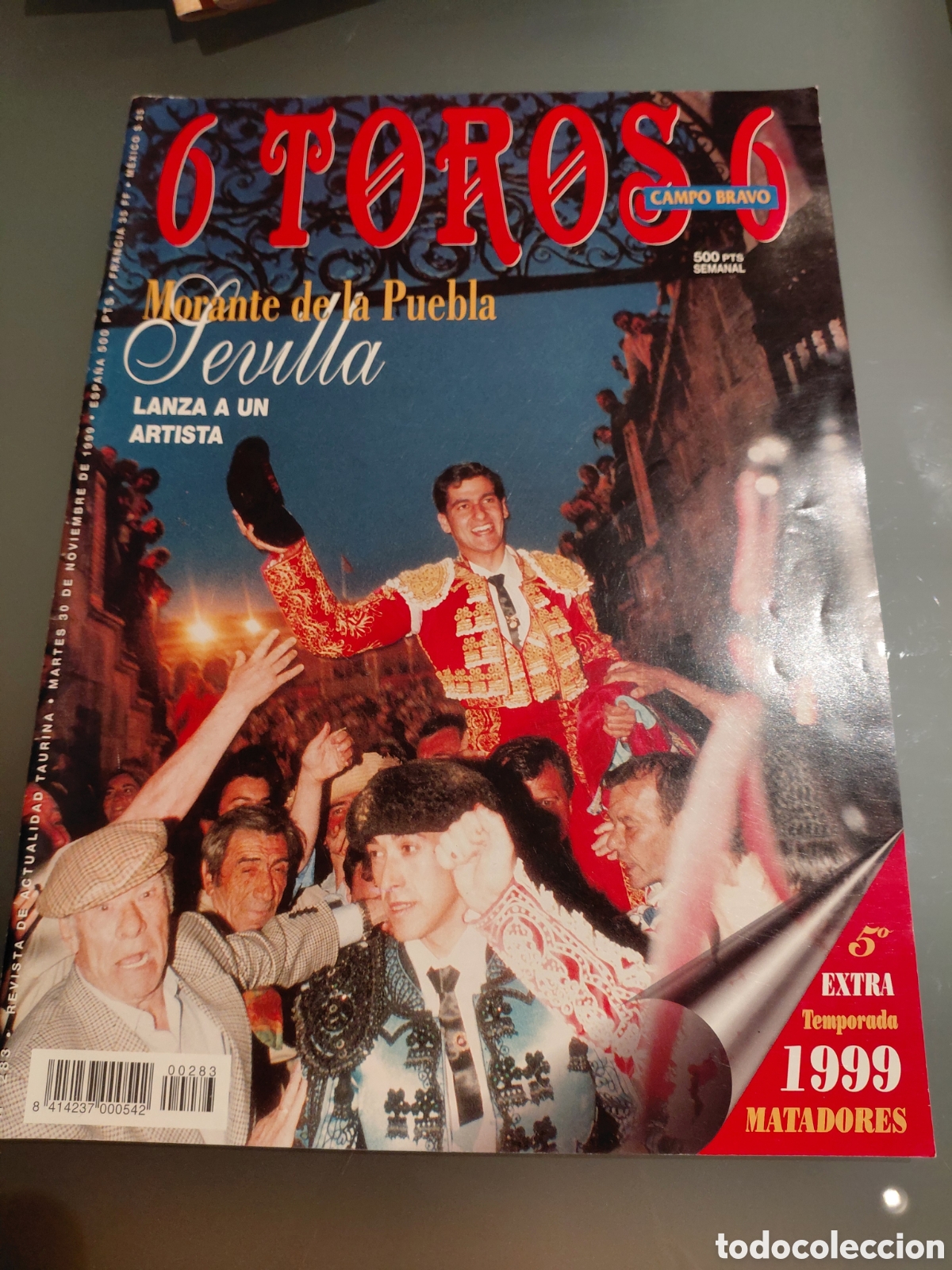 Stierkampf: Revista 6 Toros 6 Morante de la Puebla 1999