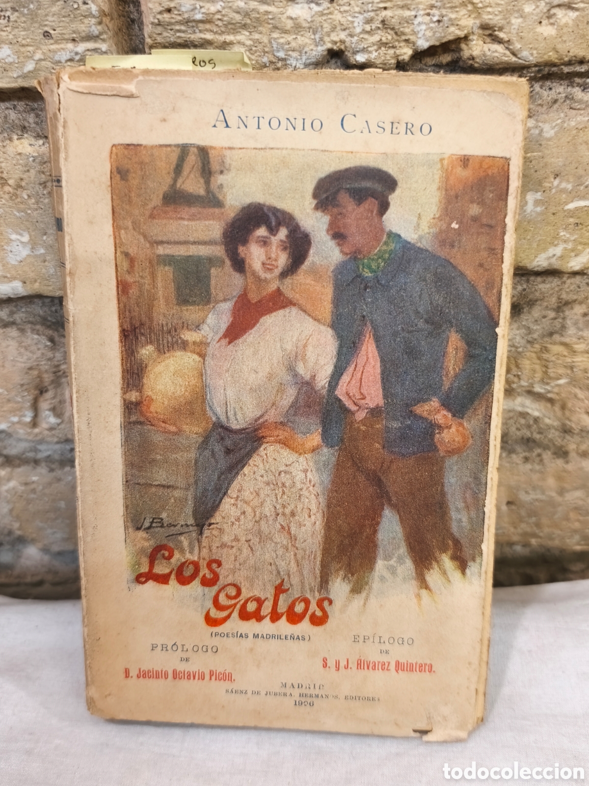 Tauromaquia: 1906 Los GATOS (POESIAS MADRILE&Ntilde;AS)
