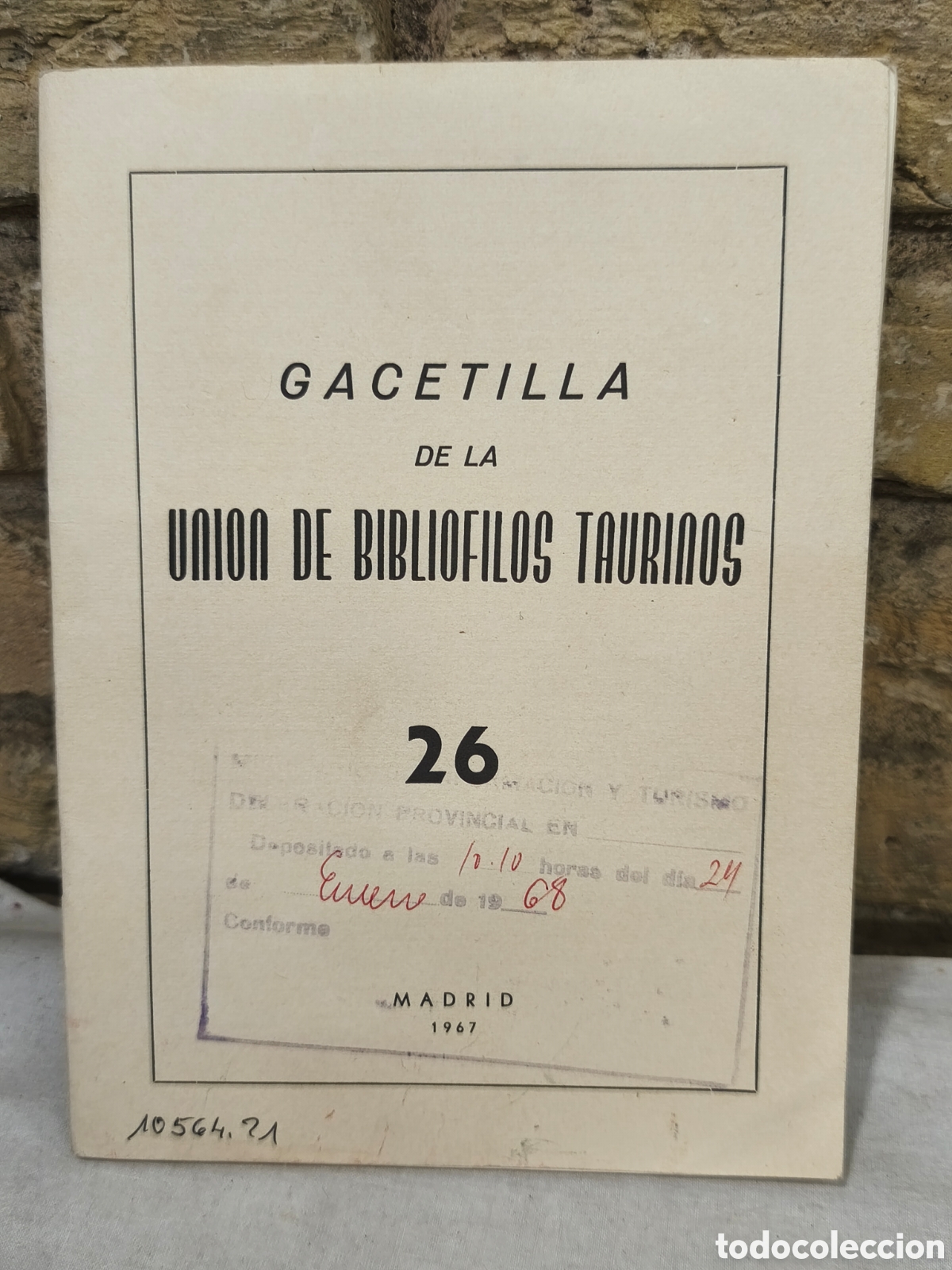 Tauromaquia: GACETILLA BIBLIOFILOS TAURINOS