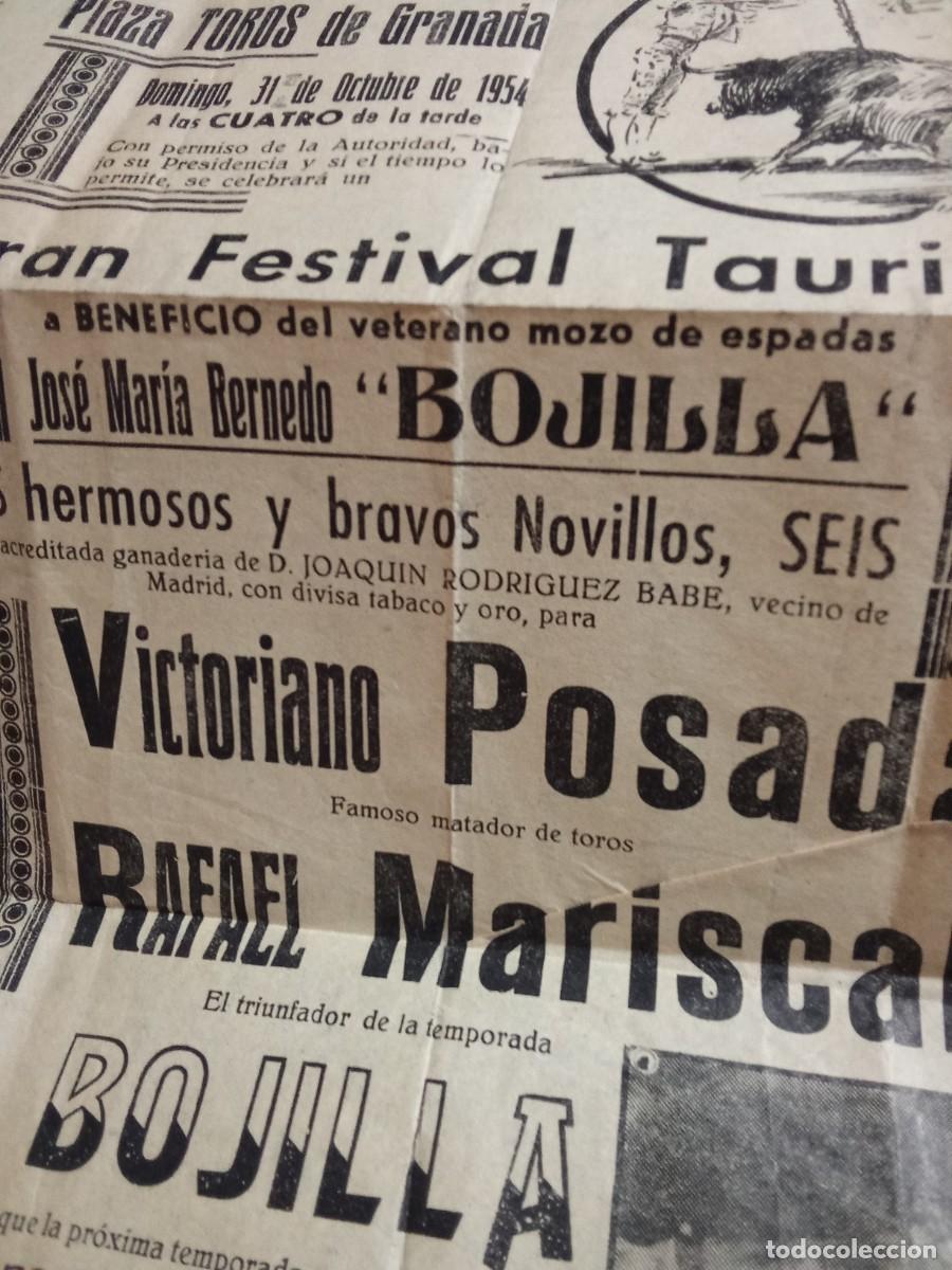 Tauromaquia: Plaza de Toros de granada.1954.
