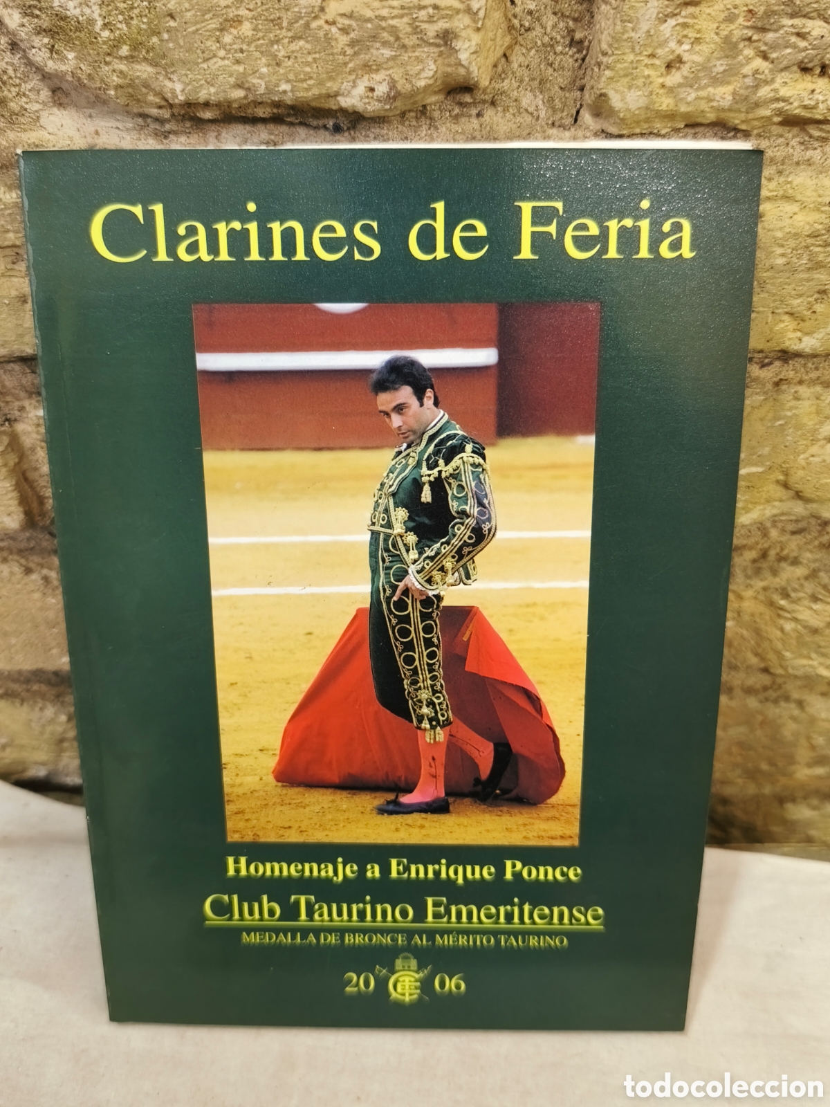 Tauromaquia: Clarines de feria homenaje a Enrique Ponce