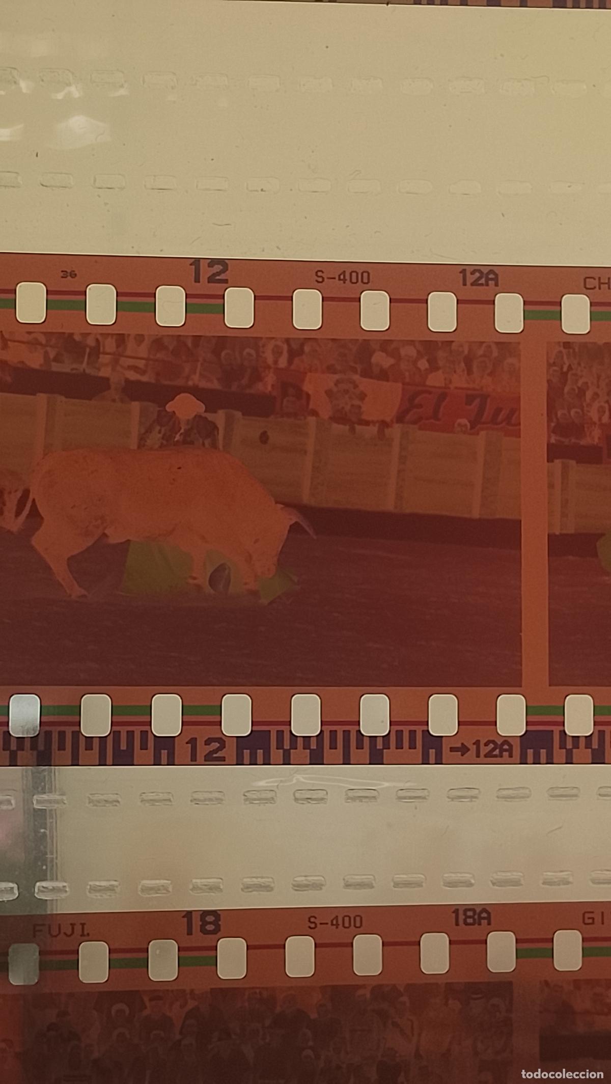 Tauromaquia: ANTIGUO NEGATIVO TORERO TOROS TAUROMAQUIA EL CID - EL CORDOBES PLAZA DE TOROS