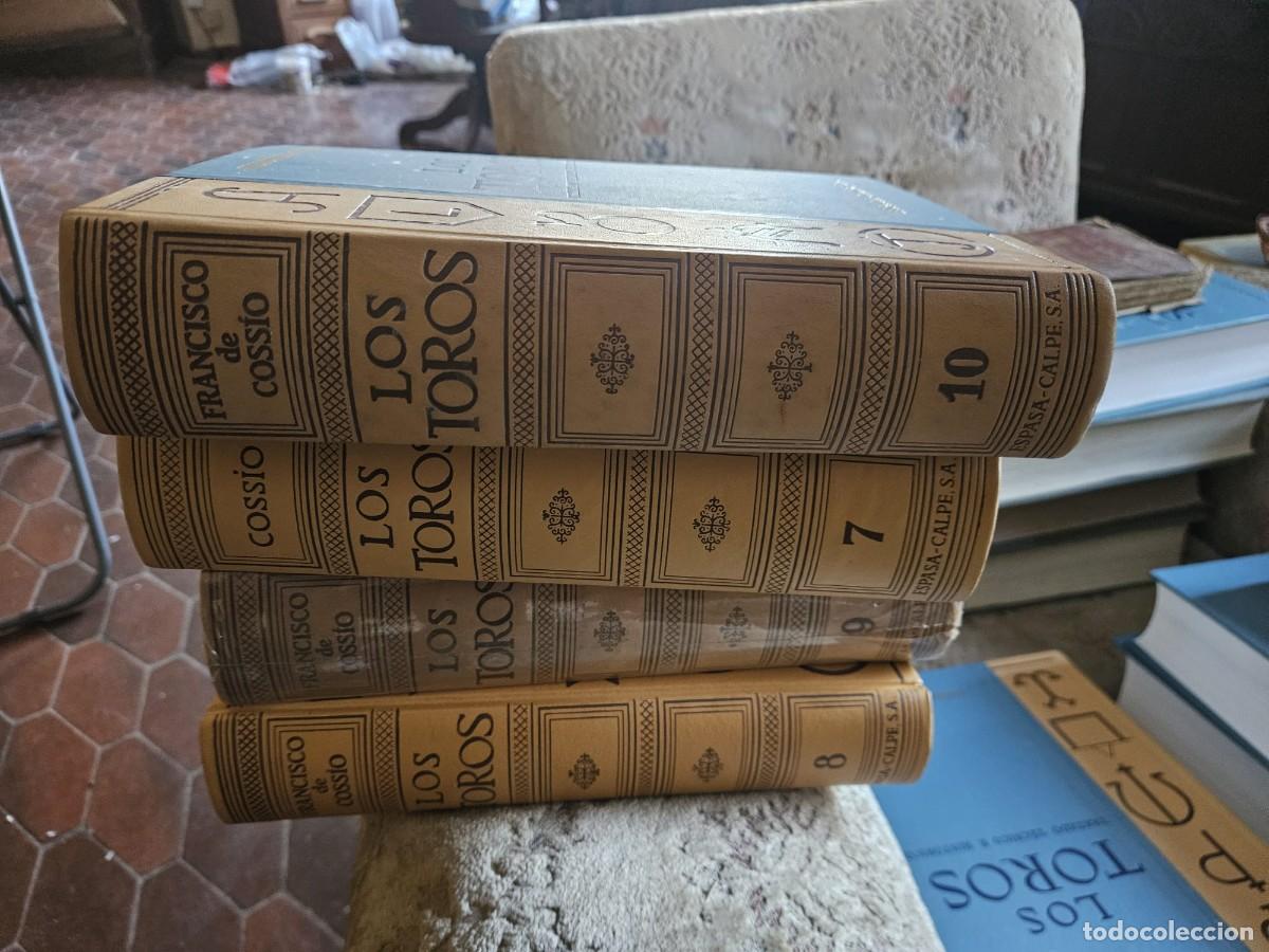 Tauromaquia: Colecci&oacute;n completa &ldquo;Los Toros&rdquo; de Coss&iacute;o &ndash; 12 tomos Espasa-Calpe &ndash; Tauromaquia - SOLO EN MANO