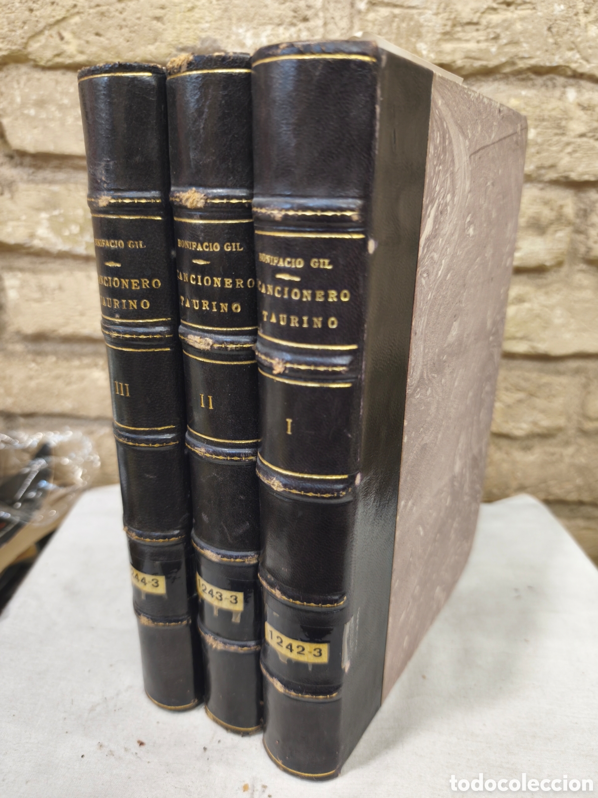 Tauromaquia: CANCIONERO TAURINO (Popular y profesional) 3 tomos