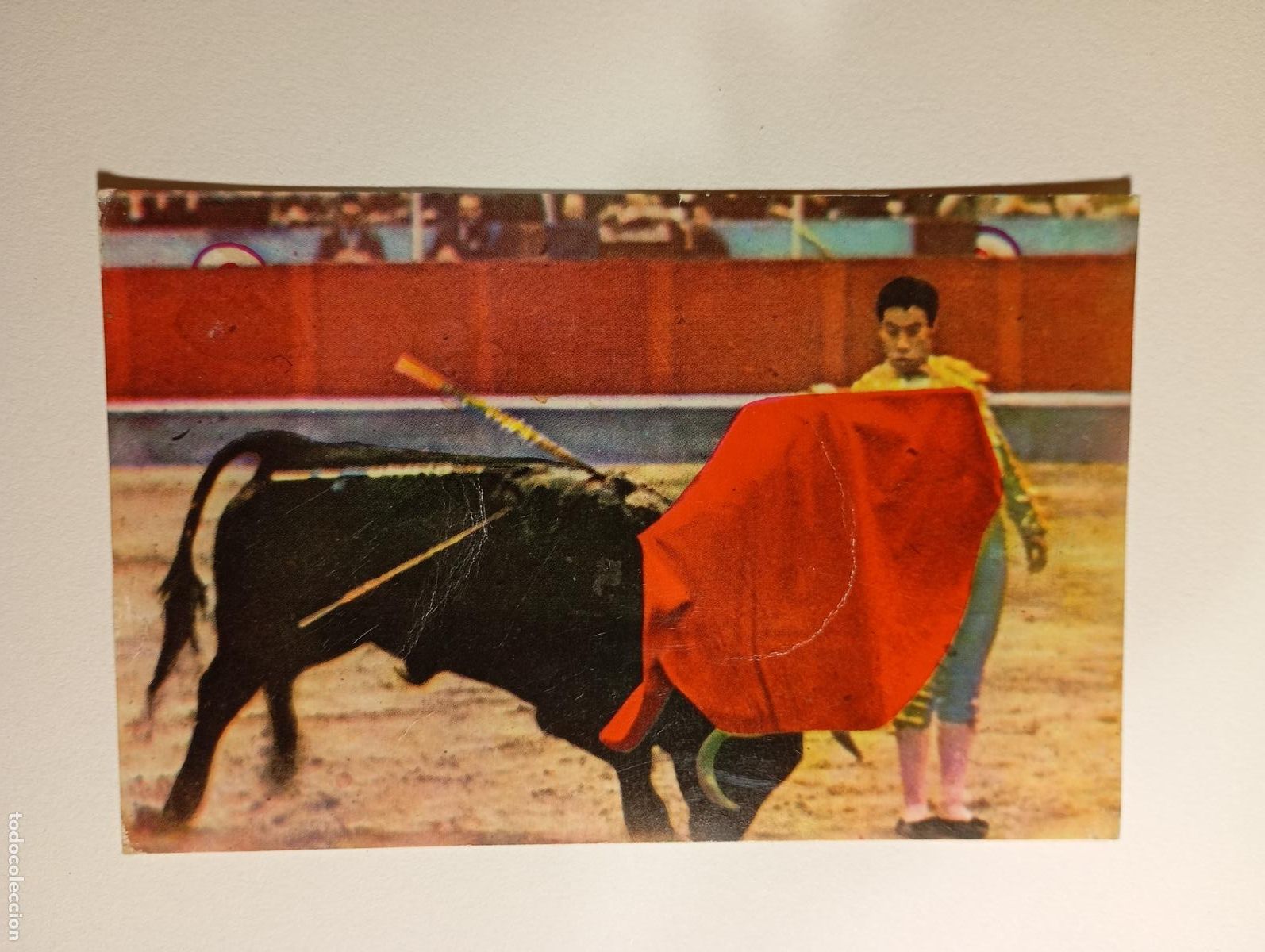 Tauromaquia: POSTAL DE CHAMACO. DERECHAZO. TOROS. TDKP26Z4