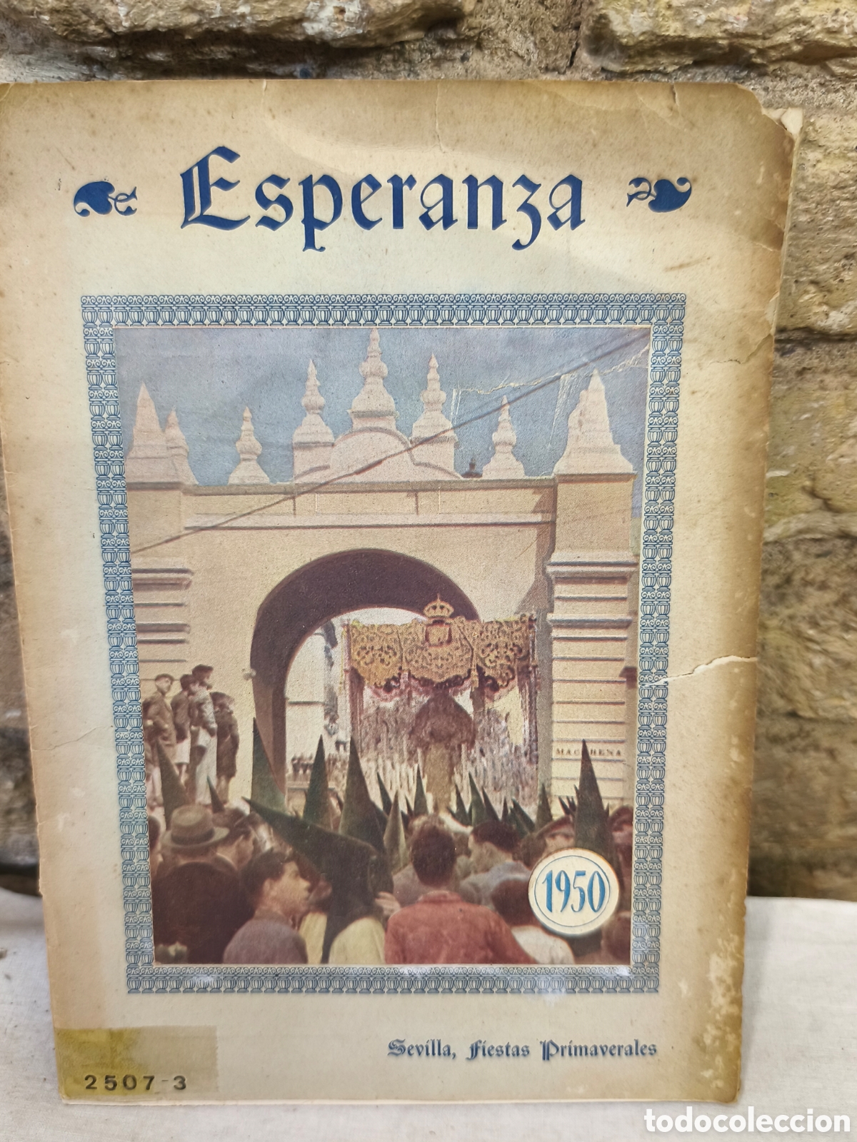 Tauromaquia: Esperanza, PROGRAMA DE SEMANA SANTA Y FERIA 1950- A&Ntilde;O IV