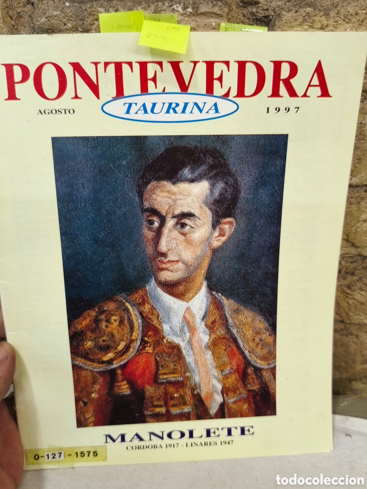 Tauromaquia: Pontevedra taurina 1997, Manolete