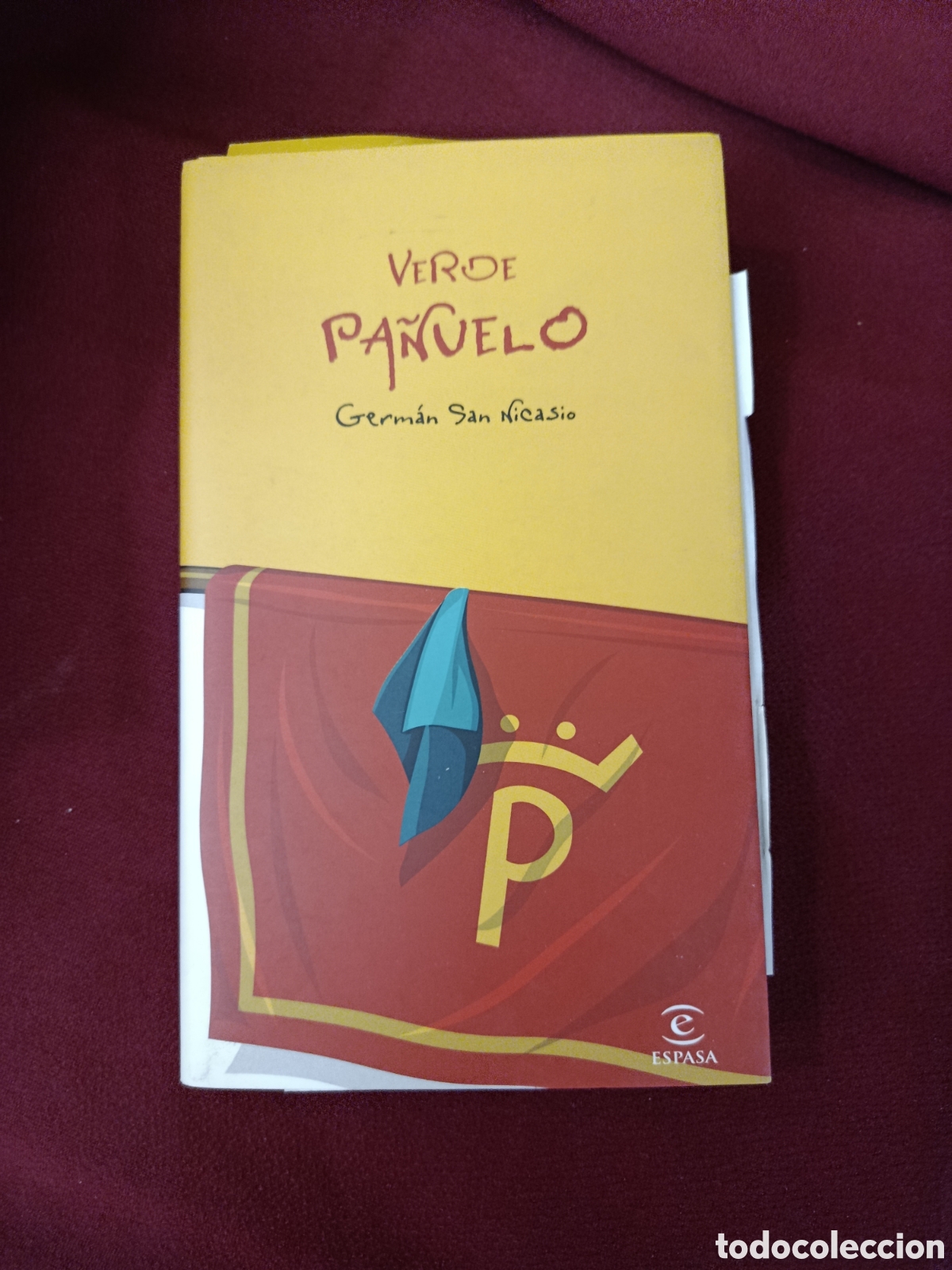 Tauromaquia: VERDE PA&Ntilde;UELO. Germ&aacute;n San Nicasio