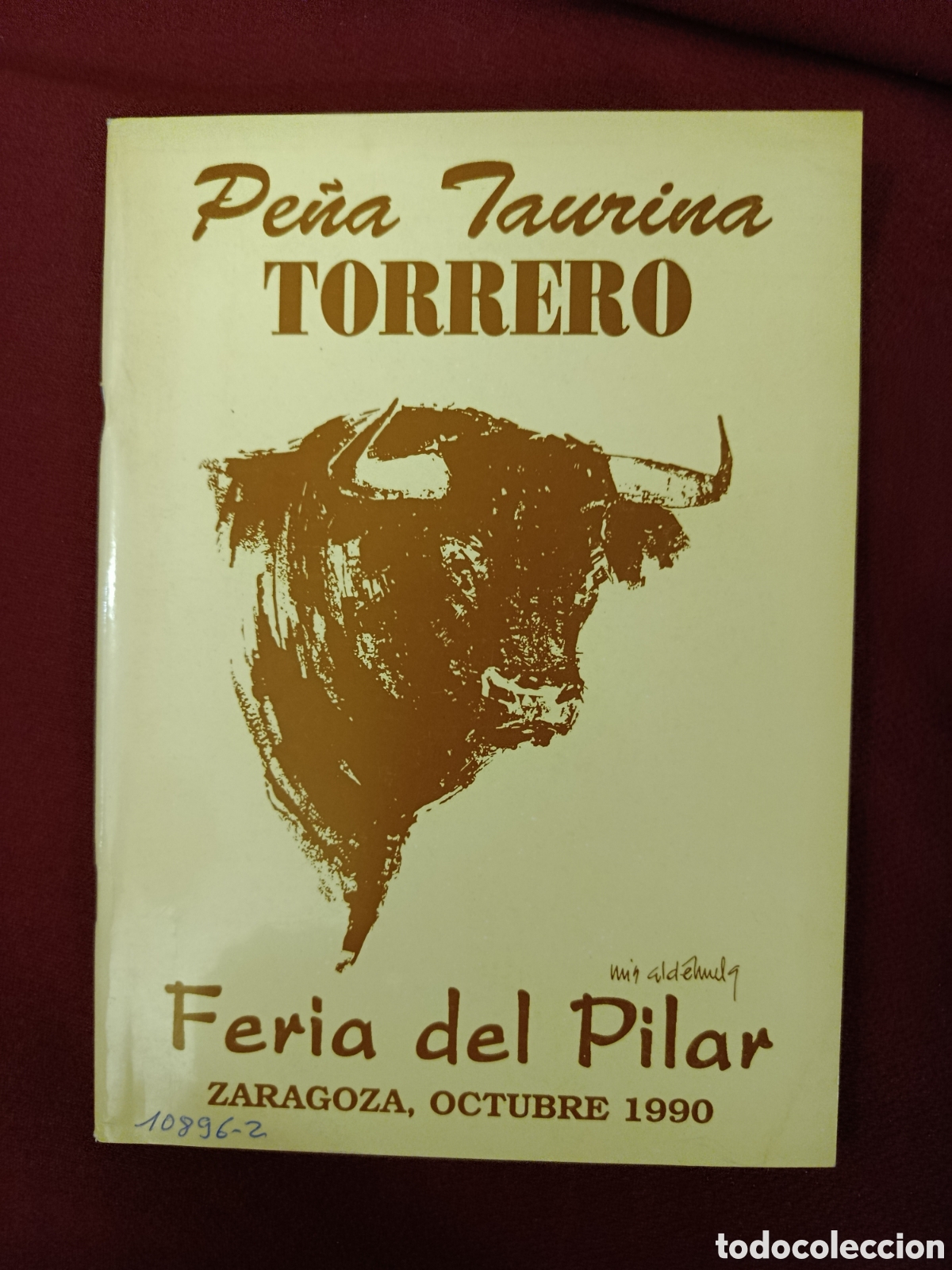 Tauromaquia: Pe&ntilde;a Taurina TORRERO . Feria del Pilar ZARAGOZA, OCTUBRE 1990