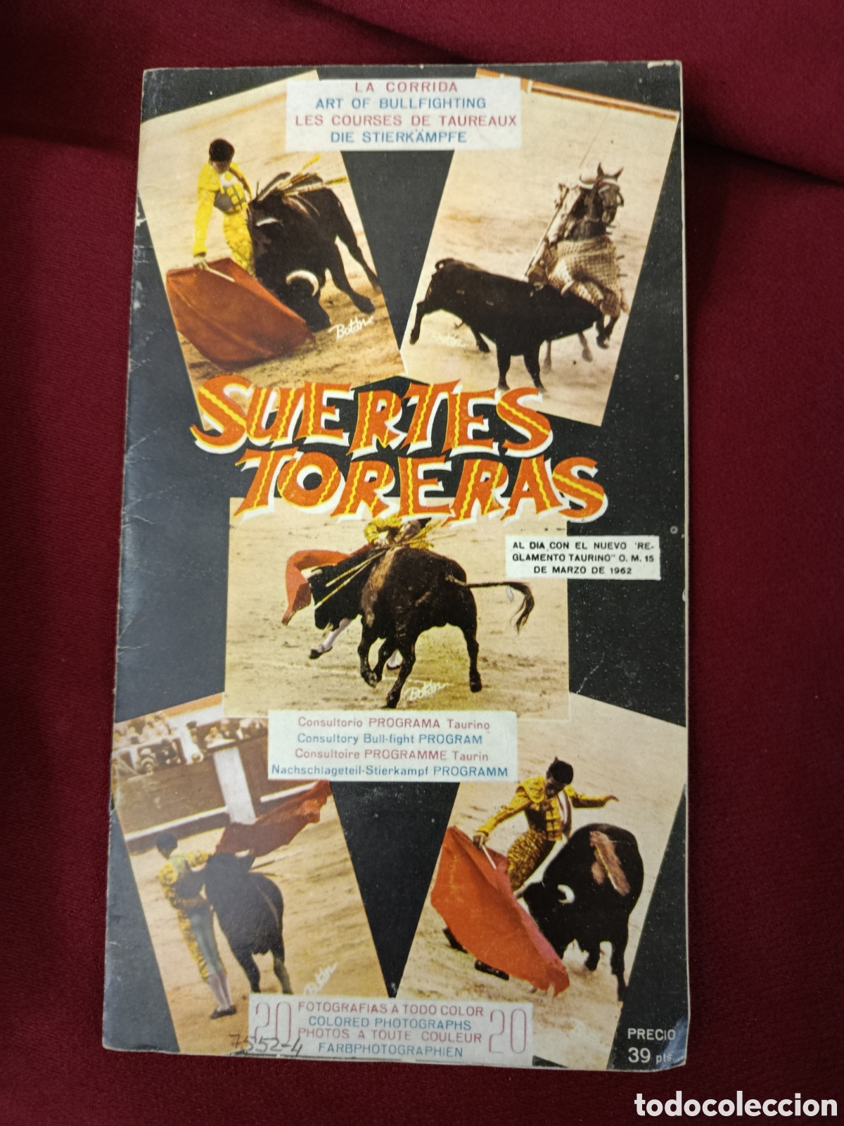 Tauromaquia: SUERTES TORERAS. 1962