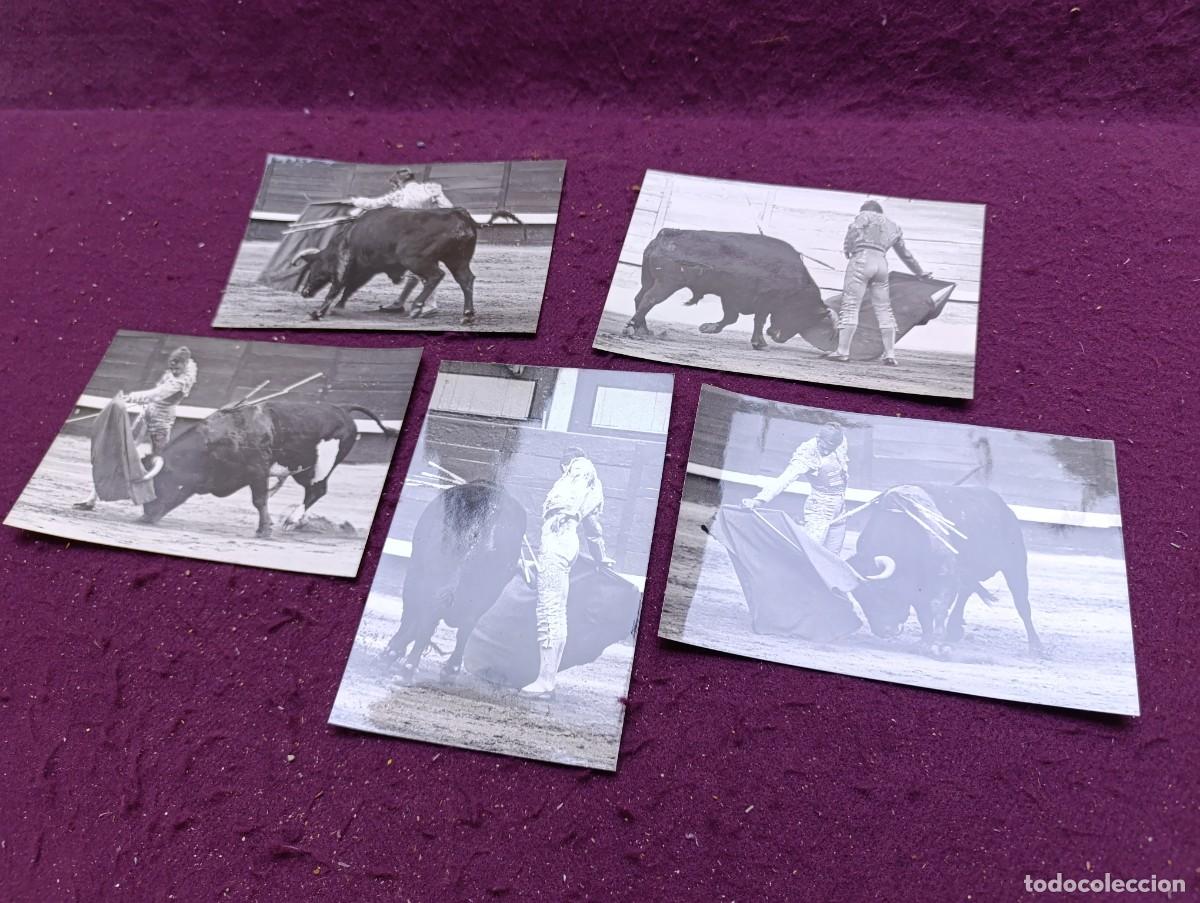 Tauromaquia: FT21, Lote de Antiguas Fotograf&iacute;as de torero, Monde&ntilde;o, fot. Bot&aacute;n,