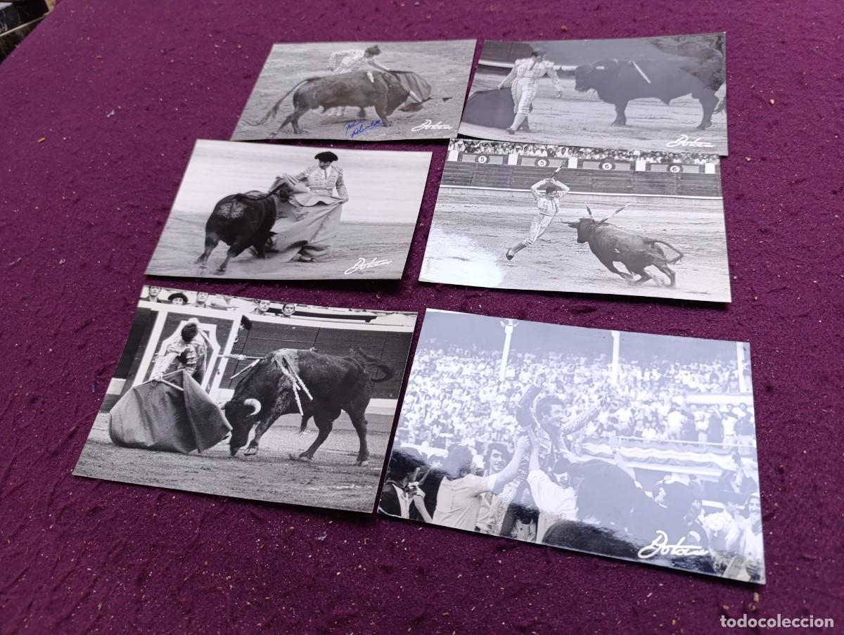 Tauromaquia: FT16, Lote de Antiguas Fotograf&iacute;as de torero, Paco Alcalde, una firmada, fot. Bot&aacute;n,