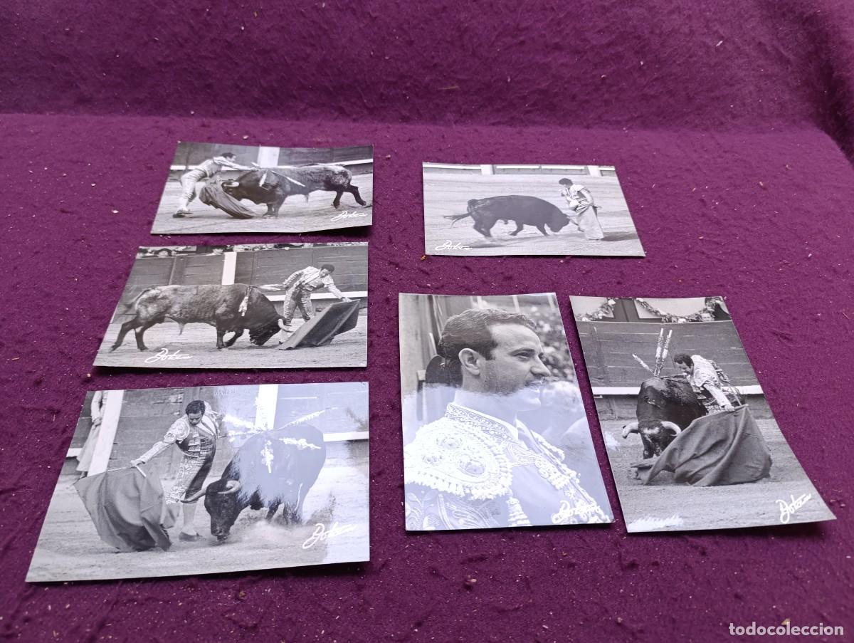 Tauromaquia: FT1, Lote de Antiguas Fotograf&iacute;as de torero, Diego Puerta, Fot. Bot&aacute;n, sellos al dorso