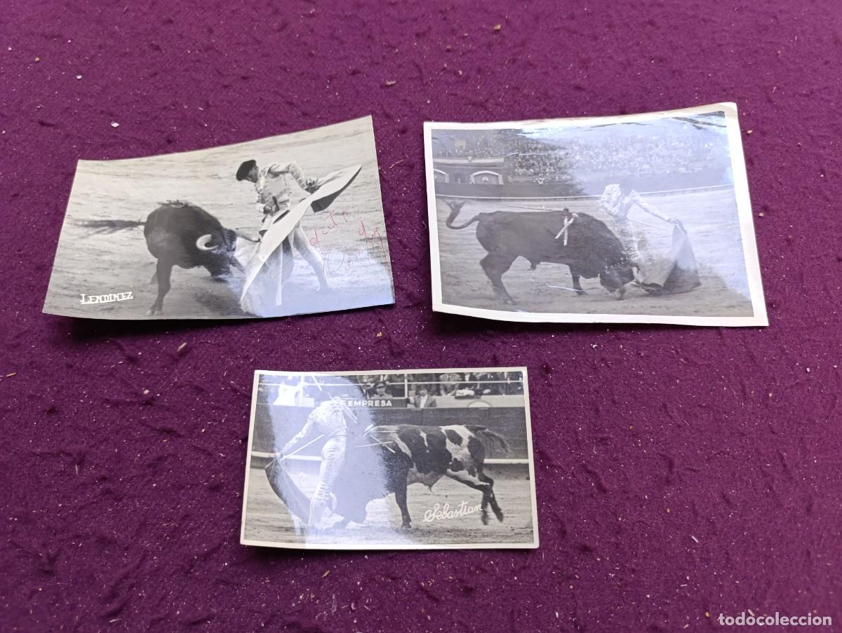 Tauromaquia: FT5, Lote de Antiguas Fotograf&iacute;as de torero, Curro Gir&oacute;n, 1 firmada