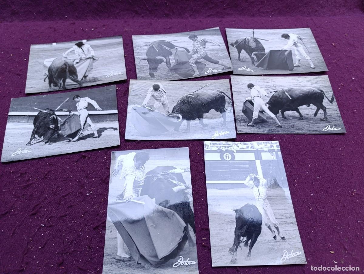 Tauromaquia: FT10, Lote de Antiguas Fotograf&iacute;as de torero, &Aacute;ngel Teruel, fot. Bot&aacute;n,
