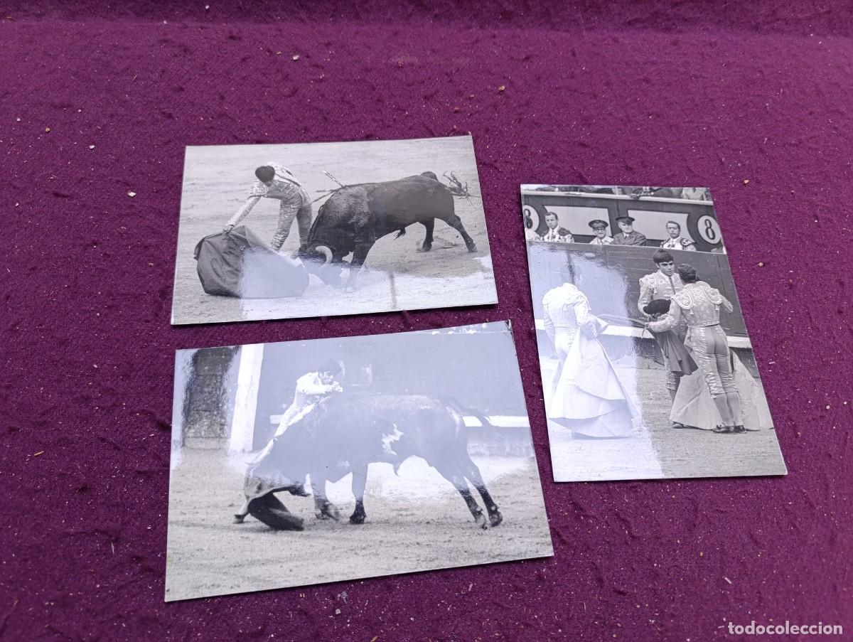 Tauromaquia: FT4, Lote de Antiguas Fotograf&iacute;as de torero, Curro Rivera, Fot. Bot&aacute;n,