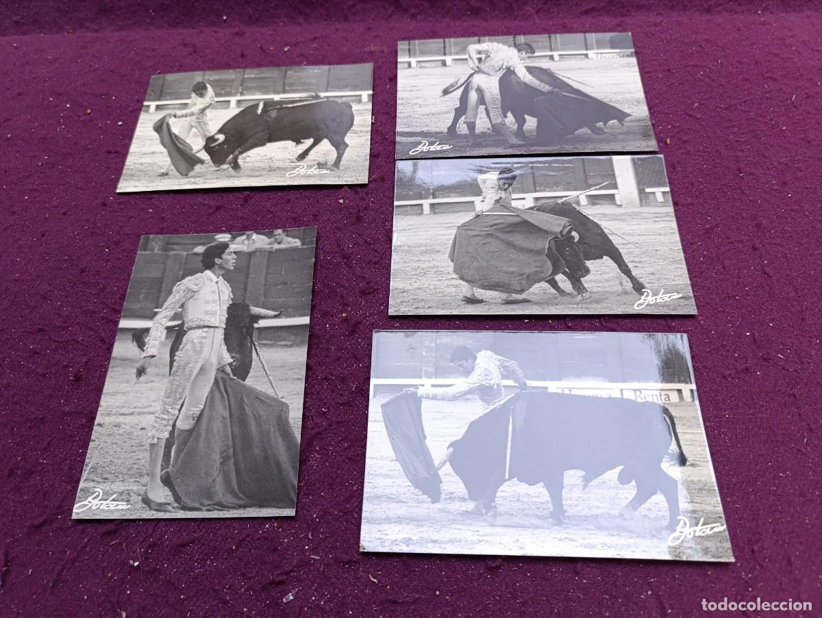 Tauromaquia: FT11, Lote de Antiguas Fotograf&iacute;as de torero, El Cali, fot. Bot&aacute;n,