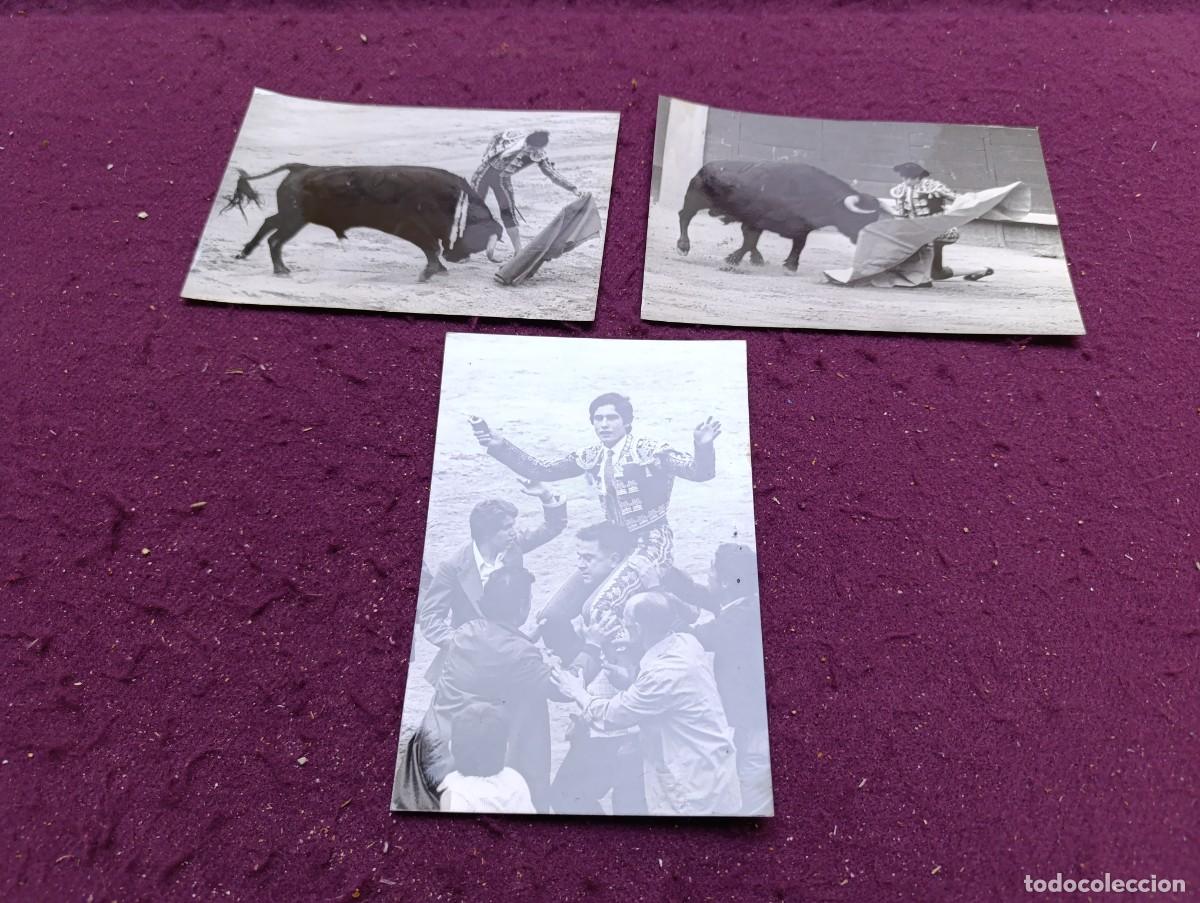 Tauromaquia: FT26, Lote de Antiguas Fotograf&iacute;as de torero, Campuzano, fot. Bot&aacute;n,