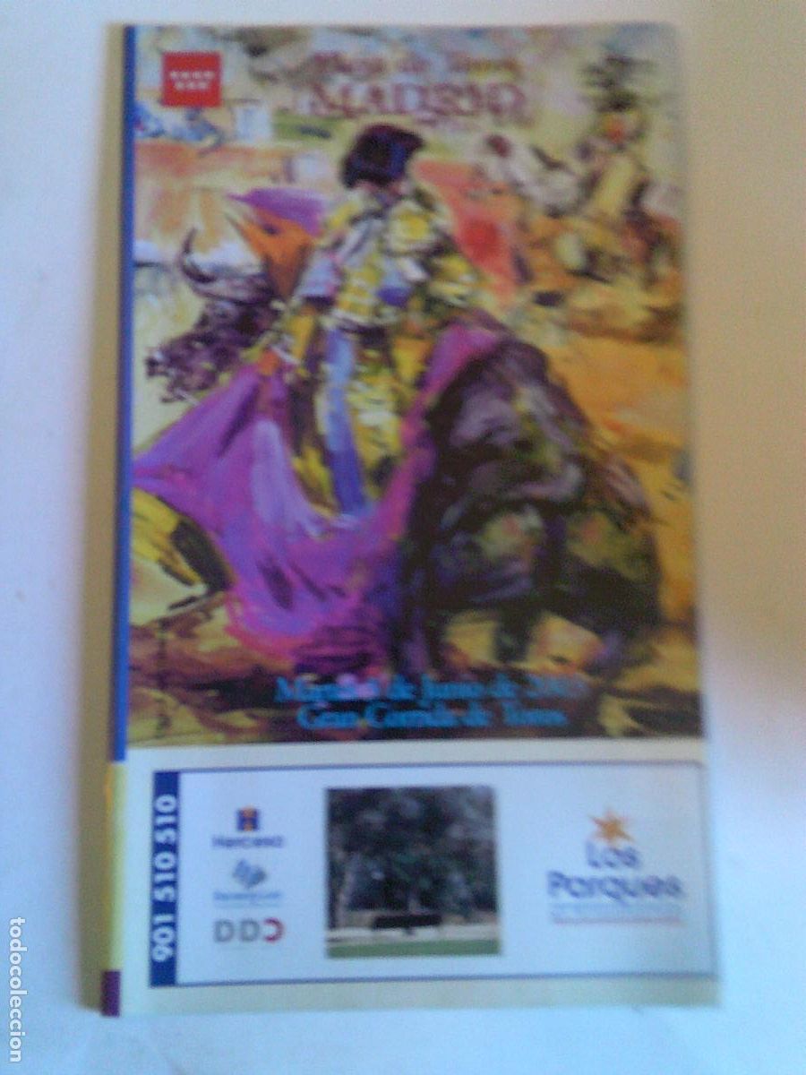 Tauromaquia: Programa Plaza de toros Las Ventas Madrid Domingo 3 de junio del 2003