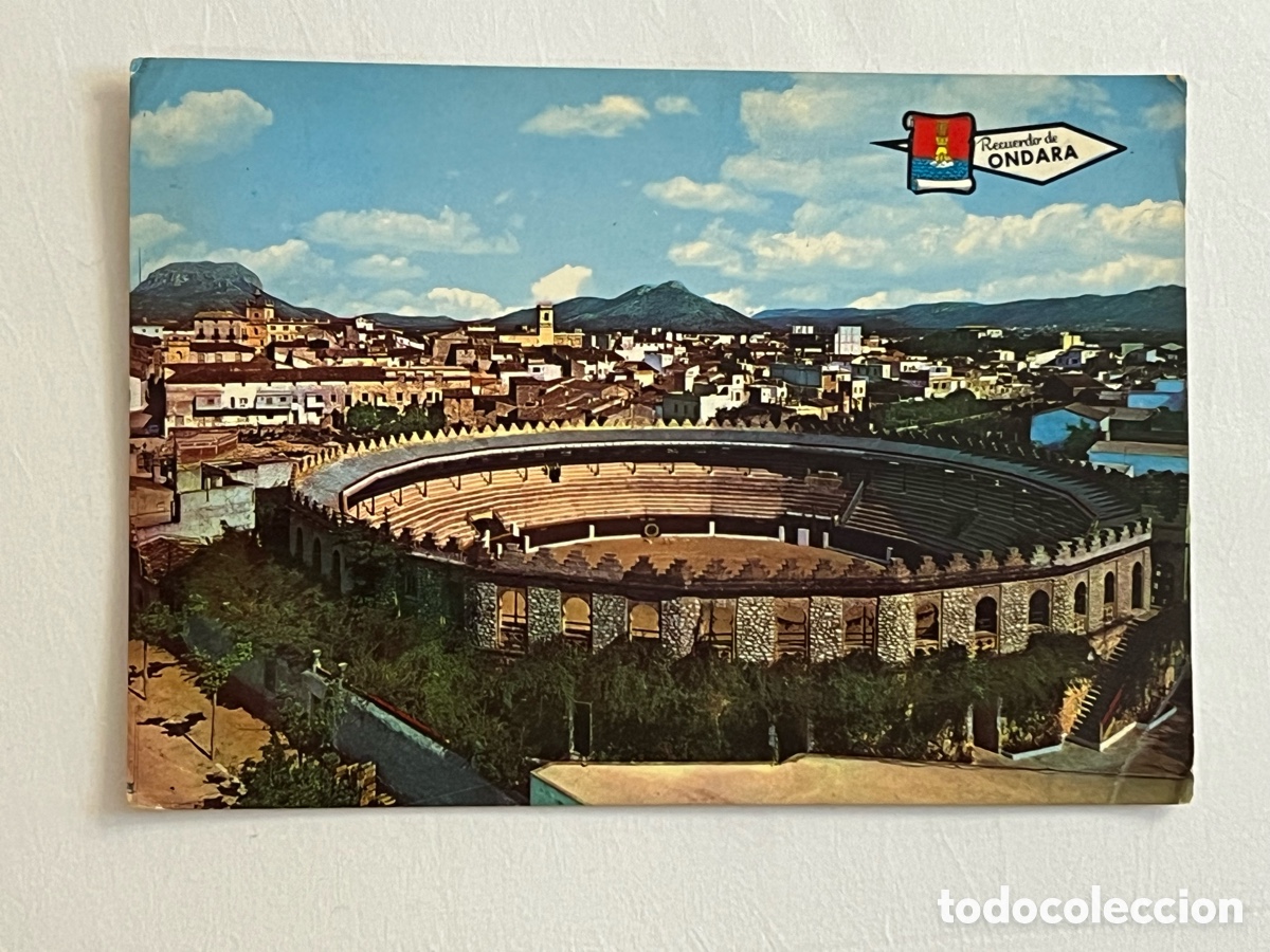 Tauromaquia: ONDARA (Alicante) Postal Vista General . Plaza de Toros LA JOYA LEVANTINA..