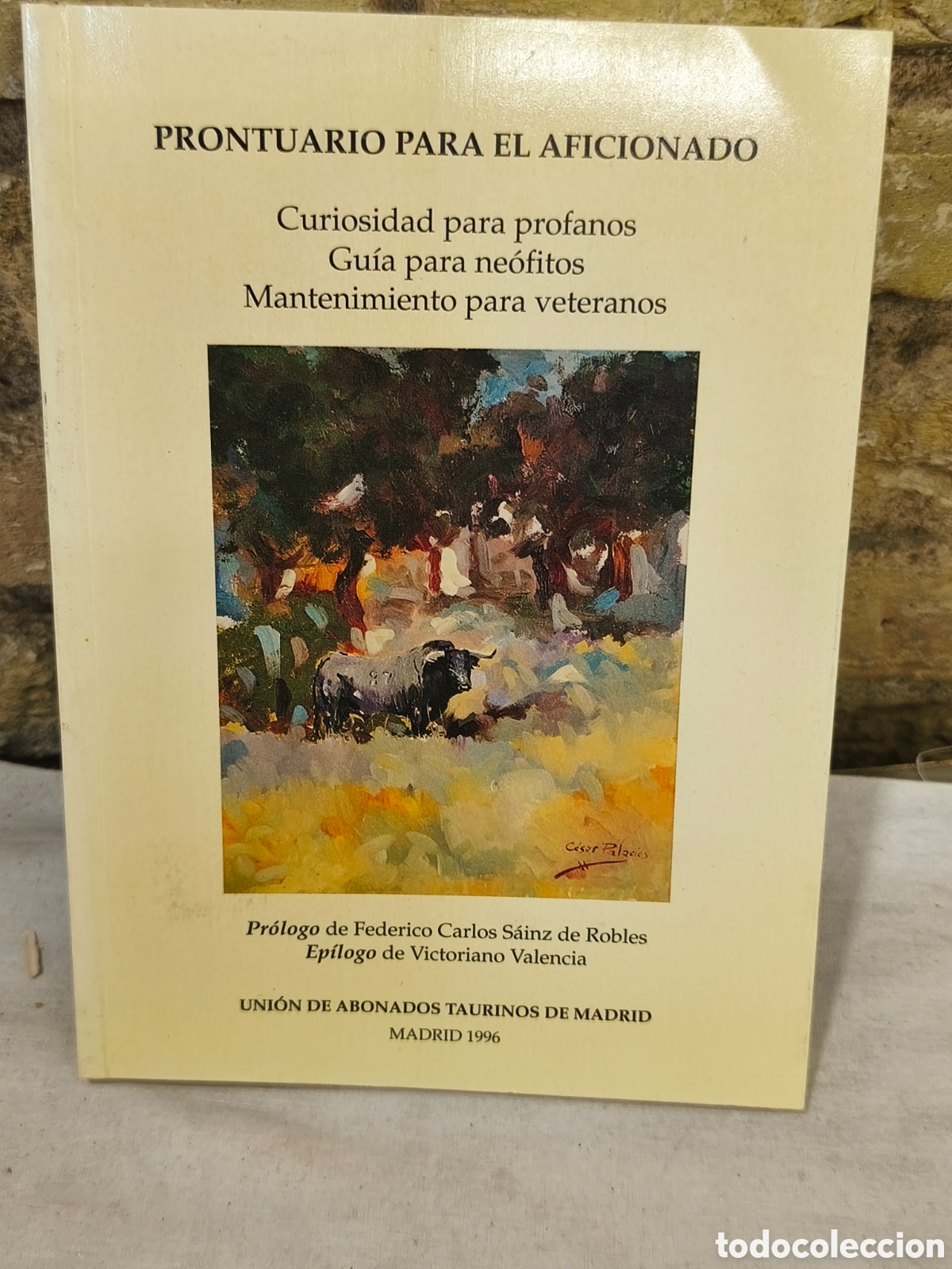 Tauromaquia: PRONTUARIO PARA EL AFICIONADO