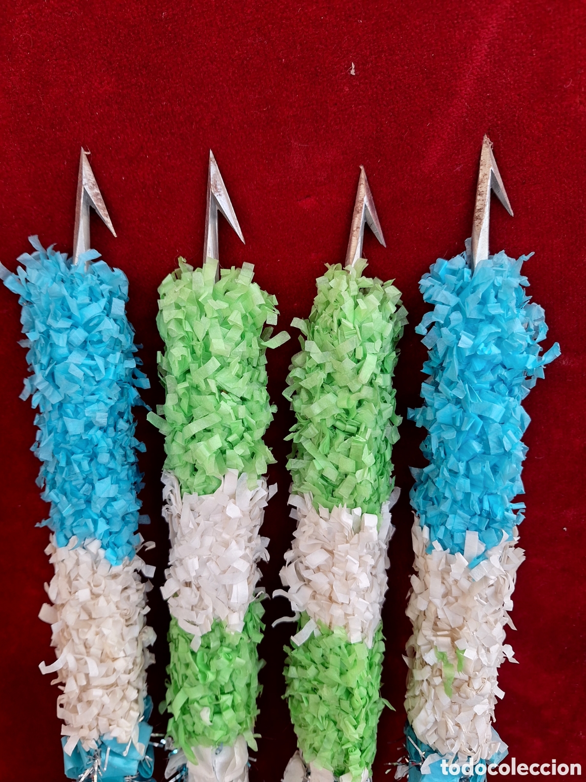 Tauromaquia: Lote 4 banderillas de torero!