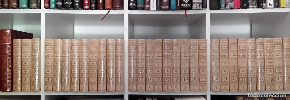 Tauromaquia: LOS TOROS. COSS&Iacute;O. 30 TOMOS. COMPLETO. ESPASA CALPE. PRECINTADOS. LOTE 2.