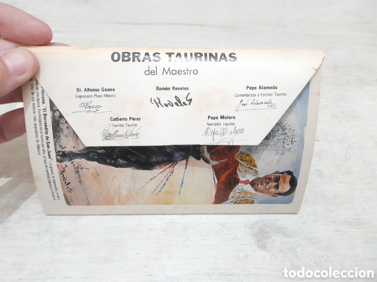 Tauromaquia: Tarjetas de toreros antiguas