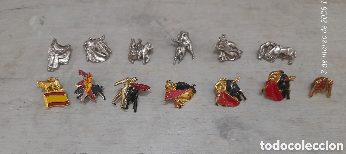 Tauromaquia: Pines de toros y toreros