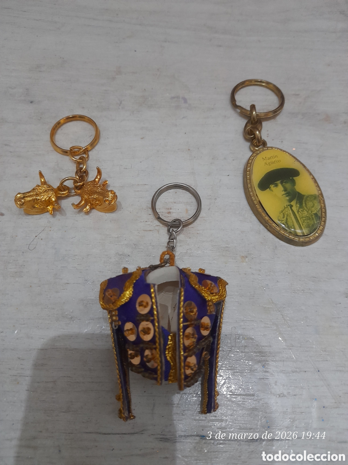 Tauromaquia: 3 llaveros mundo taurino