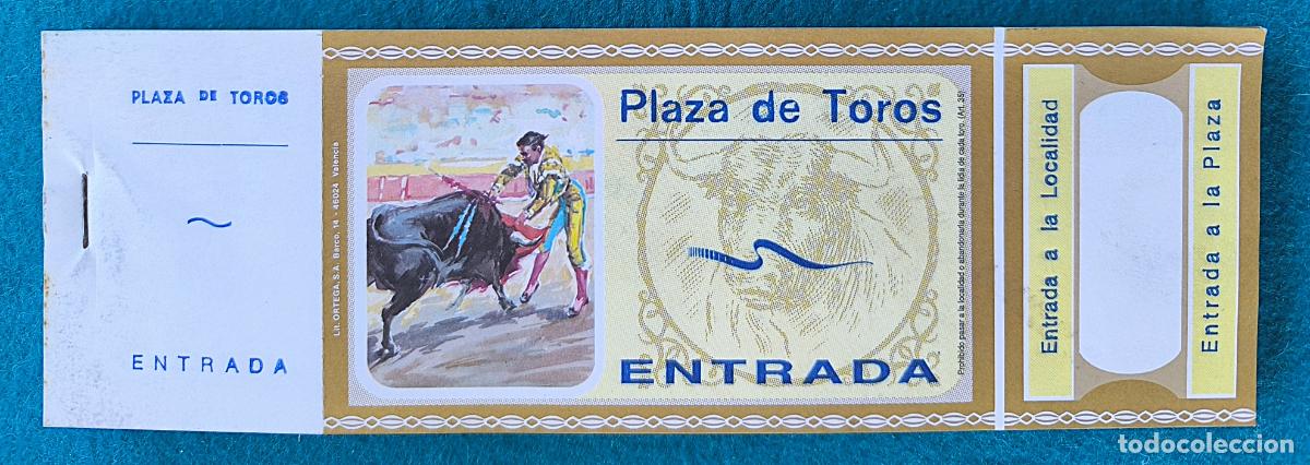 Stierkampf: RW LOTE 98 ENTRADAS APROX PLAZA TOROS LT3