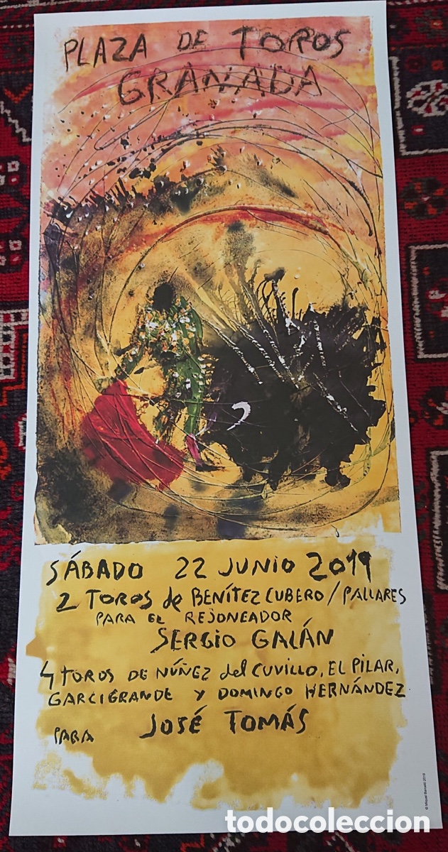 Stierkampf: Miquel Barcel&oacute; - Corrida de Toros Granada 2019 Jos&eacute; Tom&aacute;s