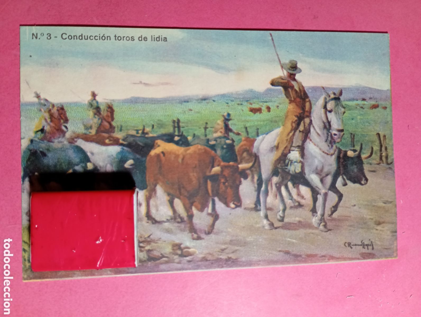 Tauromaquia: TOROS DE LIDIA CONDUCCI&Oacute;N N&ordm;3 POR RUANO LLOPIS ED. B. SIRVEN S.A.E. BARCELONA