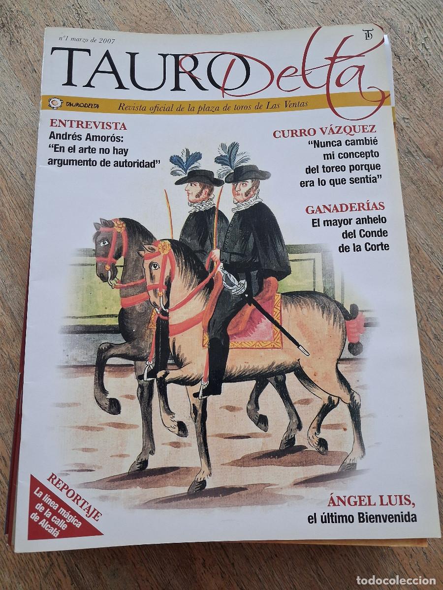 Tauromaquia: Taurodelta. Revista oficial de la Plaza de Toros de Las Ventas. N&uacute;meros 1 a 80.