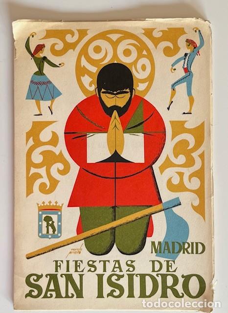Tauromaquia: MADRID, FIESTAS DE SAN ISIDRO 1969 DIBIJO PORTADA DE MANOLO PRIETO