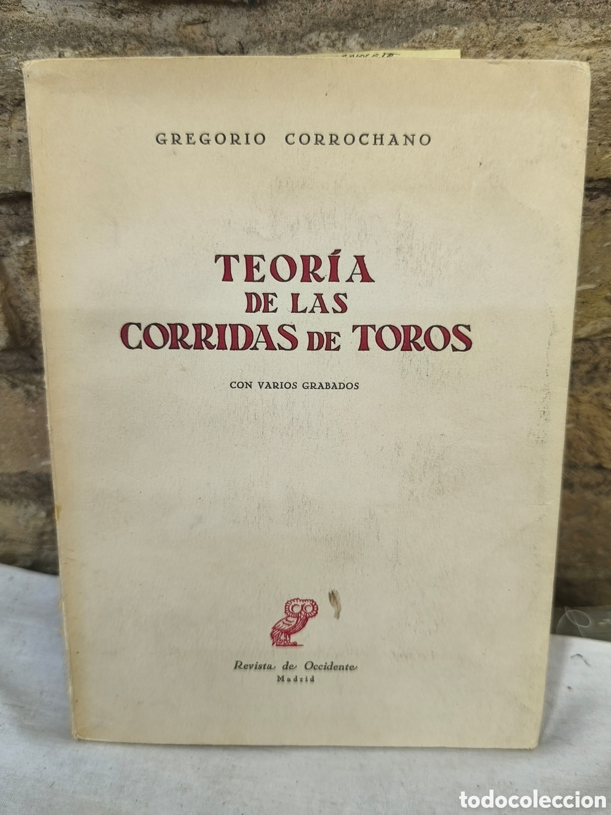 Tauromaquia: TEOR&Iacute;A DE LAS CORRIDAS DE TOROS