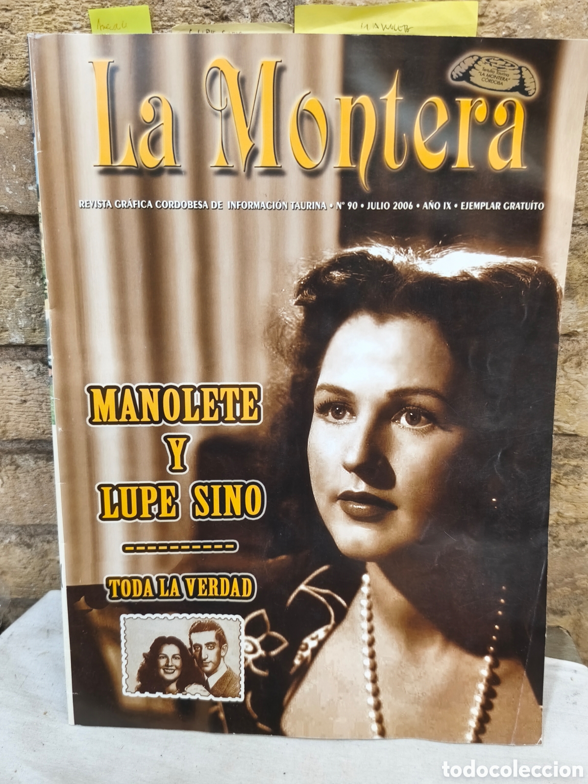 Tauromaquia: La Montera, Manolete y Lupe Sino