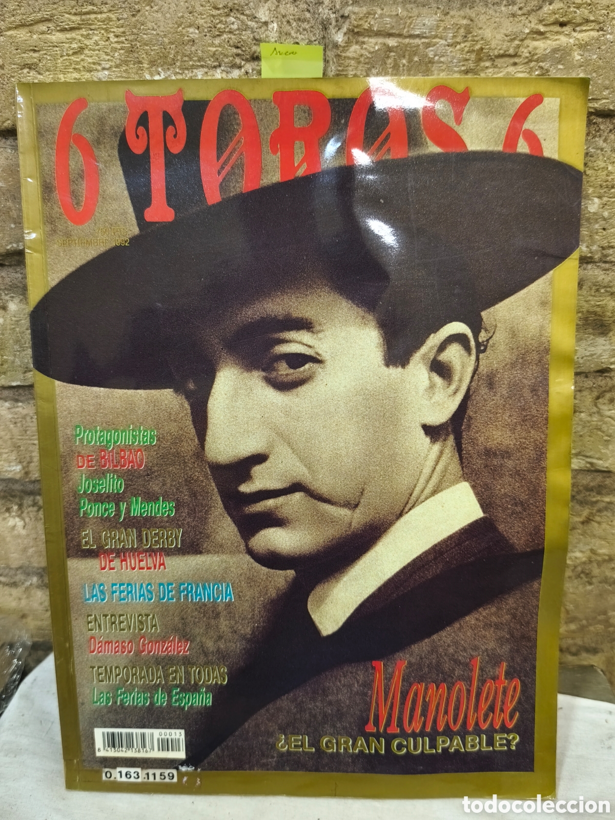 Tauromaquia: 6 toros 6, Manolete el gran culpable?