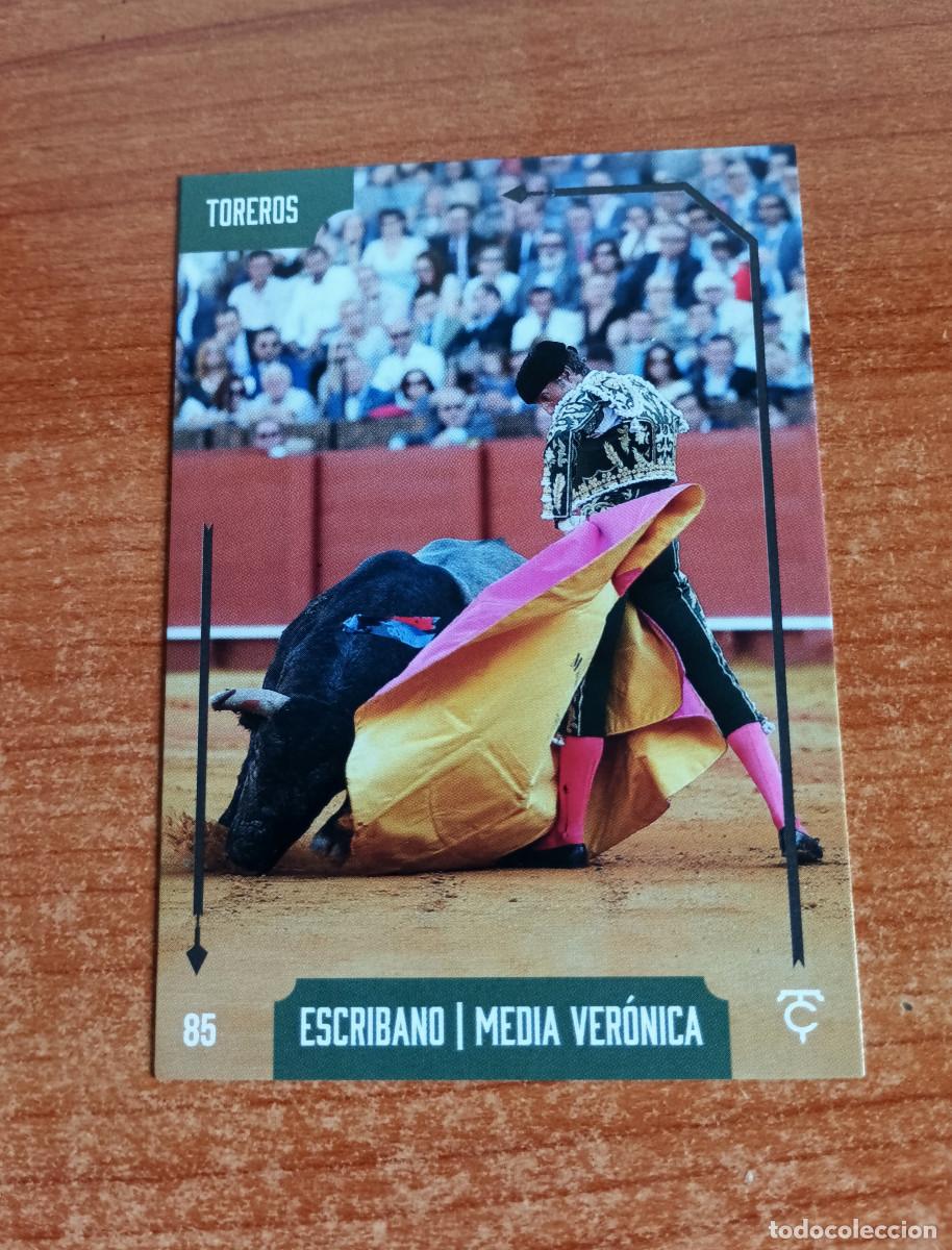 Tauromaquia: Cromo Taurocromos 2026 - N&ordm; 85 - Toreros - Escribano - Media Ver&oacute;nica