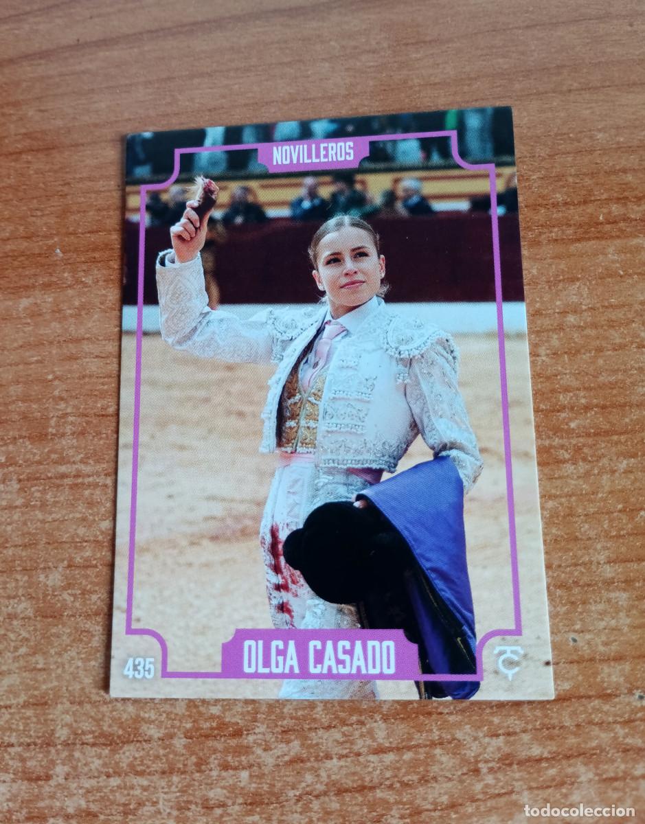 Tauromaquia: Cromo Taurocromos 2026 - N&ordm; 435 - Novilleros - Olga Casado