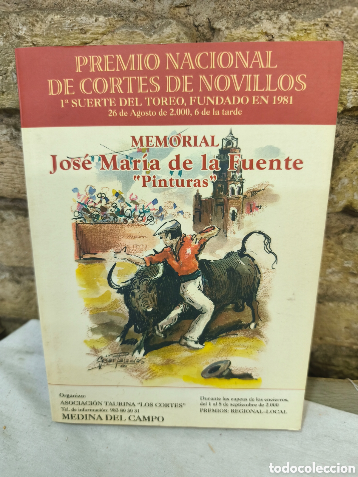 Tauromaquia: MEMORIAL Jos&eacute; Mar&iacute;a de ld Luente &rdquo;Pinturas&reg;