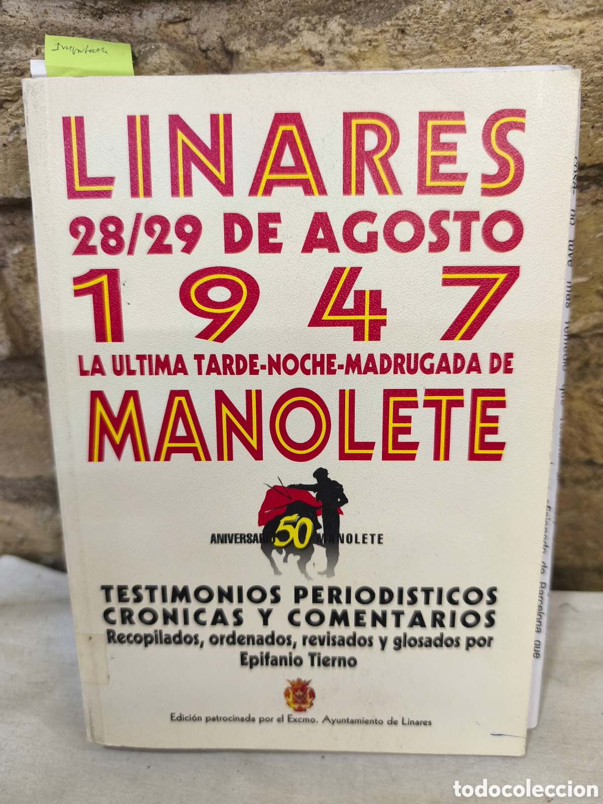 Tauromaquia: COMISION ACTOS CONMEMORATIVOS DEL 50 ANIVERSARIO DE LA MUERTE DE MANOLETE