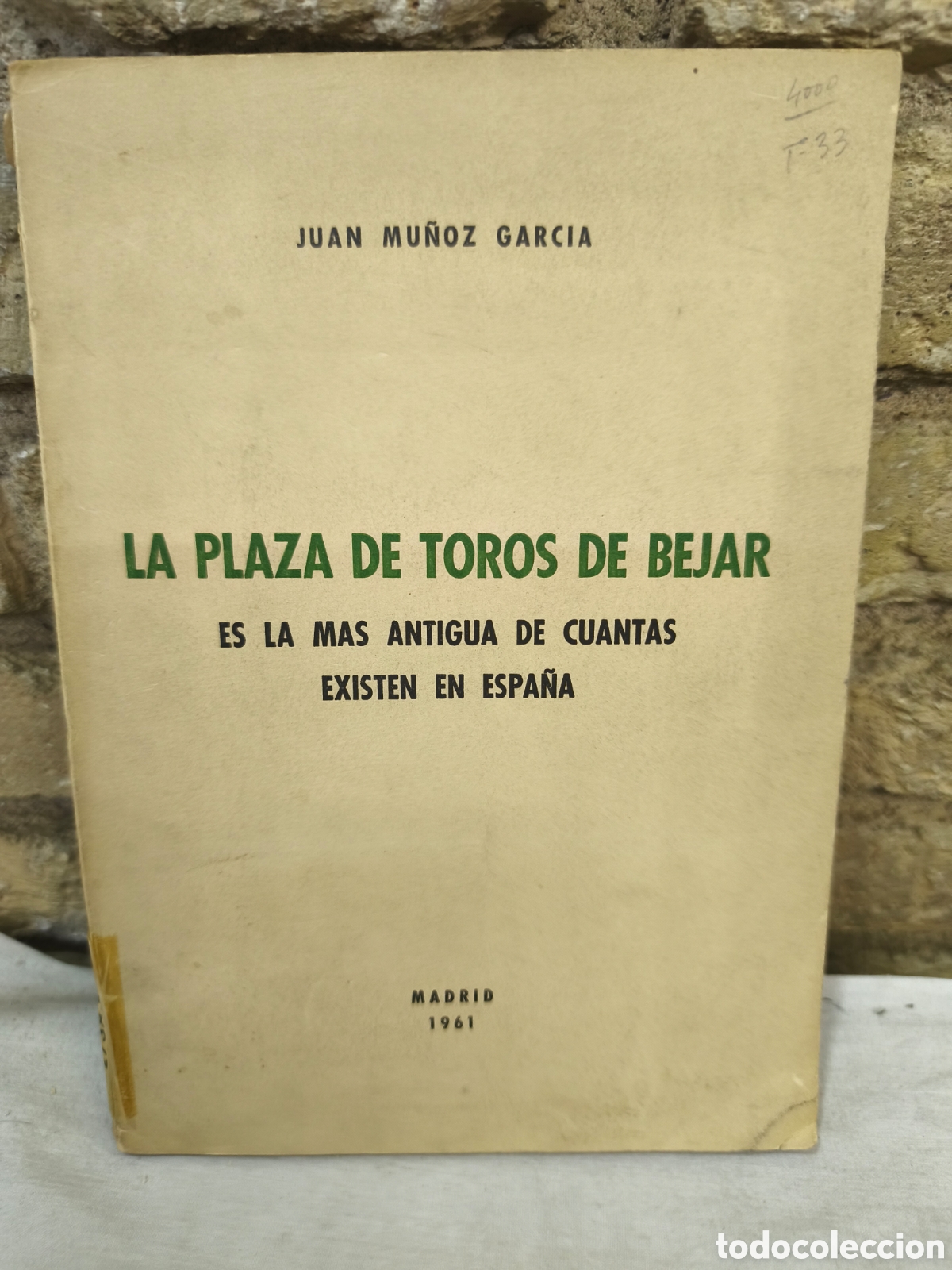 Tauromaquia: LA PLAZA DE TOROS DE BEJAR ES LA MAS ANTIGUA DE CUANTAS EXISTEN EN ESPA&Ntilde;A
